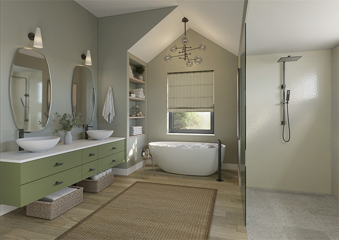 The British Stripe Co. Mary, Highlands No.1 - Roman Blind - Image 6